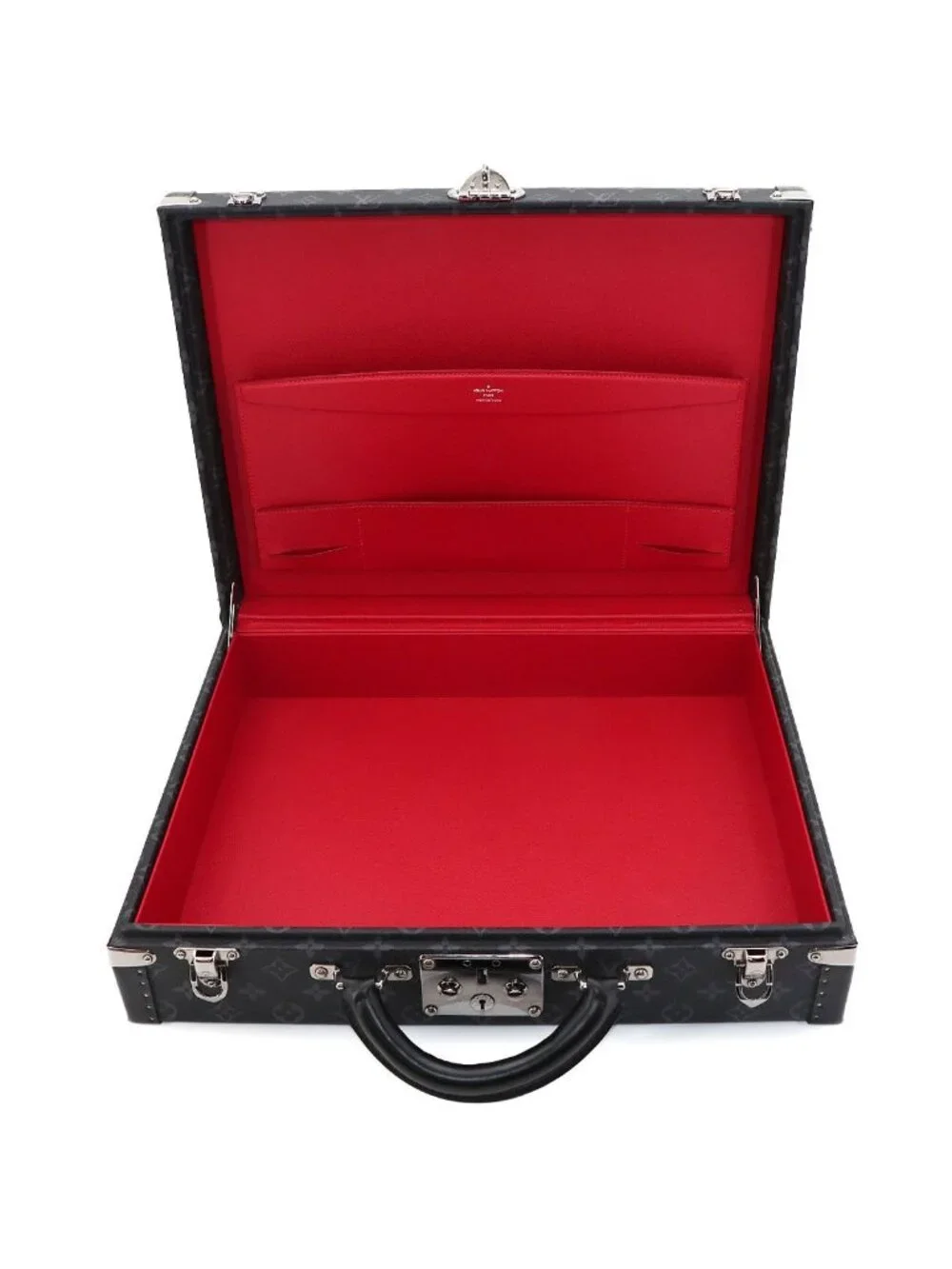 Louis Vuitton Monogram Eclipse President Clasol 45 Trunk Case